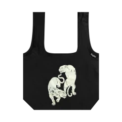 Black Pumas Deluxe Double Pumas Reusable Shopping Bag 9 Black Pumas Deluxe Double Pumas Reusable Shopping Bag