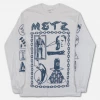 Metz Louis Colab White Long Sleeve T-Shirt