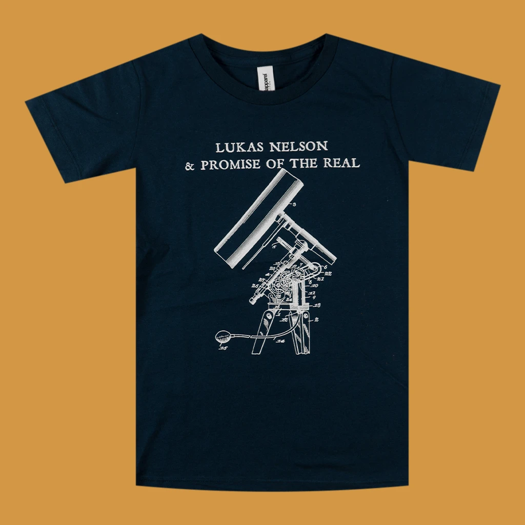 Lukas Nelson & Promise Of The Real New Merch Telescope Youth T-Shirt 3 Lukas Nelson & Promise Of The Real New Merch Telescope Youth T-Shirt
