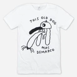 Mac DeMarco Dog Doodle White T-Shirt