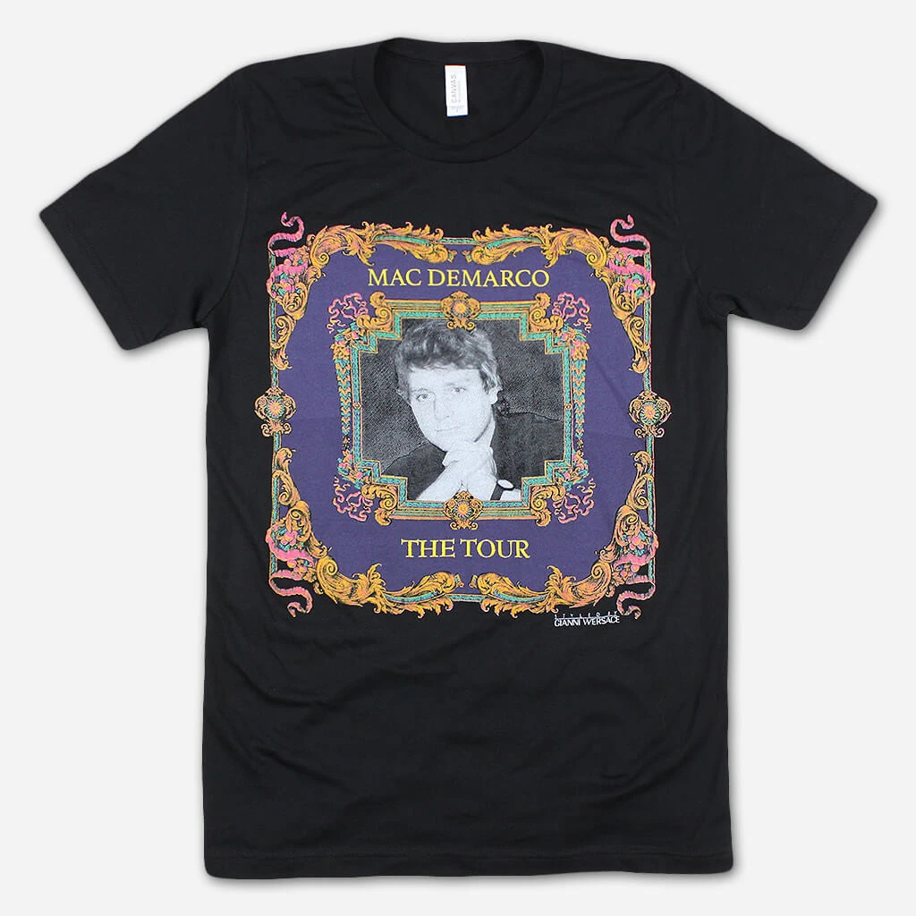Mac DeMarco Elton John Black T-Shirt New Merch 1 Mac DeMarco Elton John Black T-Shirt New Merch