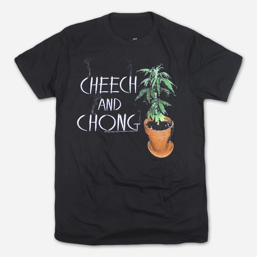 Cheech And Chong New Merch Joint Plant Black T-Shirt 1 Cheech And Chong New Merch Joint Plant Black T-Shirt