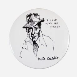 Katie Costello New Merch Man In The Hat 2.5" Button