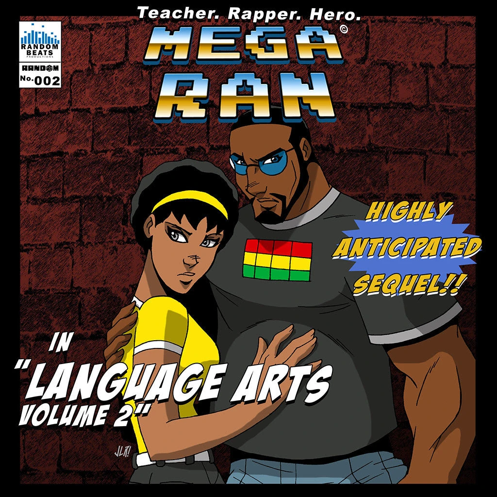 Mega Ran In Language Arts Volume 2 CD New Merch 1 Mega Ran In Language Arts Volume 2 CD New Merch