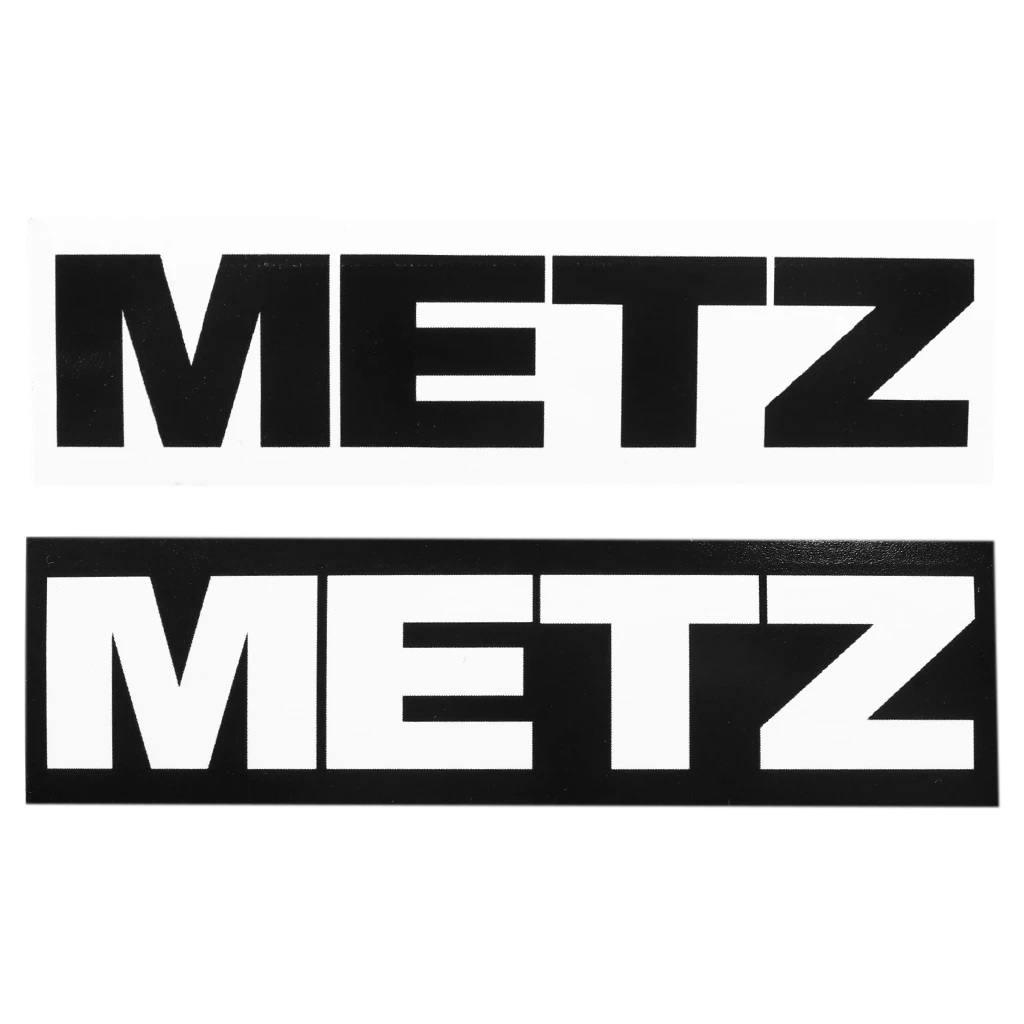 Metz New Merch Logo Sticker 2 Pack 1 Metz New Merch Logo Sticker 2 Pack