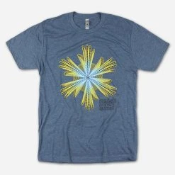 Medeski Martin & Wood Six Hands Heather Indigo T-Shirt 6 Medeski Martin & Wood Six Hands Heather Indigo T-Shirt