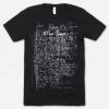 Moses Sumney Aromanticism Scribble Black T-Shirt