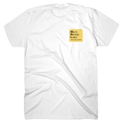 Mac DeMarco MRL Pocket Logo White T-Shirt New Merch