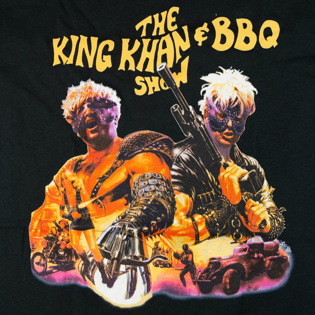 The King Khan & BBQ Show Mad Max Black T-Shirt New Merch 2 The King Khan & BBQ Show Mad Max Black T-Shirt New Merch