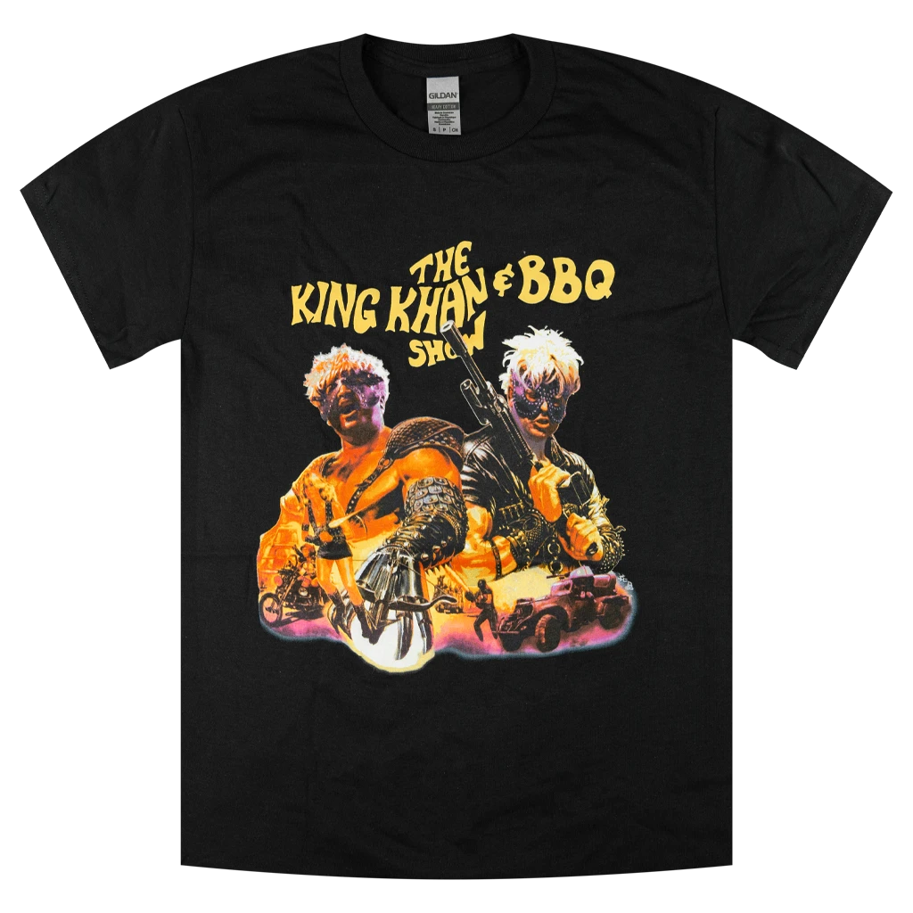 The King Khan & BBQ Show Mad Max Black T-Shirt New Merch 1 The King Khan & BBQ Show Mad Max Black T-Shirt New Merch