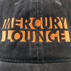 New Merch Mercury Lounge Black Dad Hat