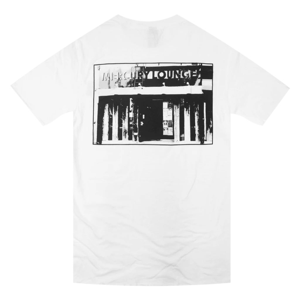 Mercury Lounge Mercury Entrance White T-Shirt New Merch 5 Mercury Lounge Mercury Entrance White T-Shirt New Merch