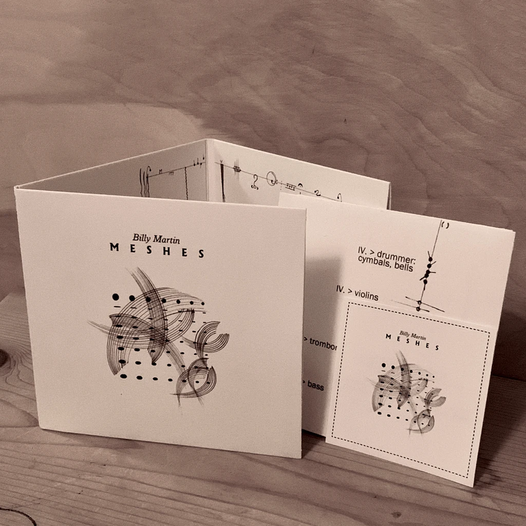 Billy Martin MESHES CD New Merch 3 Billy Martin MESHES CD New Merch