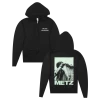 Metz Atlas Vending Black Zip Hoodie