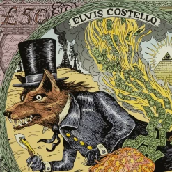 Elvis Costello National Ransom Poster