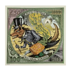Elvis Costello National Ransom Poster