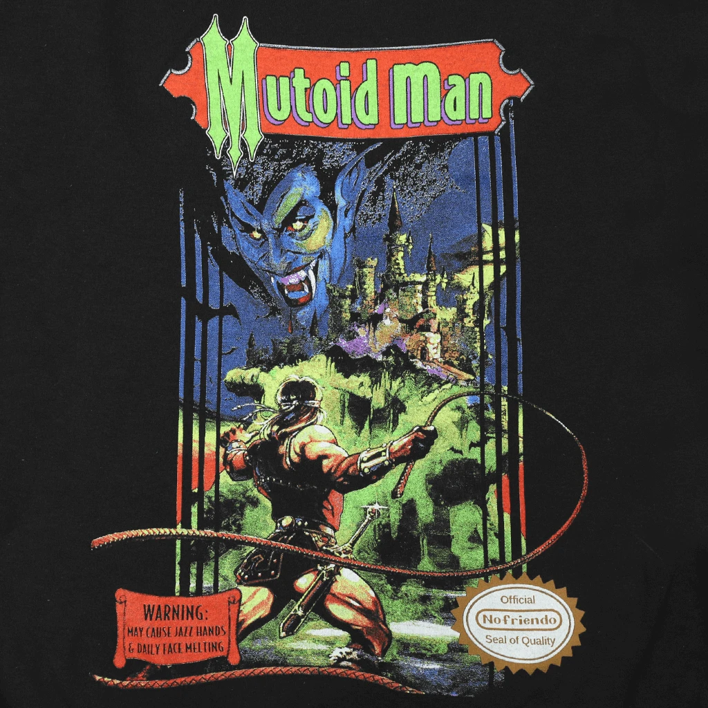 Mutoid Man (Band) New Merch Mutoidvania Black Long Sleeve T-Shirt 2 Mutoid Man (Band) New Merch Mutoidvania Black Long Sleeve T-Shirt