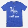 Nataly Dawn New Merch Giddy Up Royal Tri-Blend