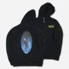 TAUK Sir Nebula Oval Black Zip Hoodie