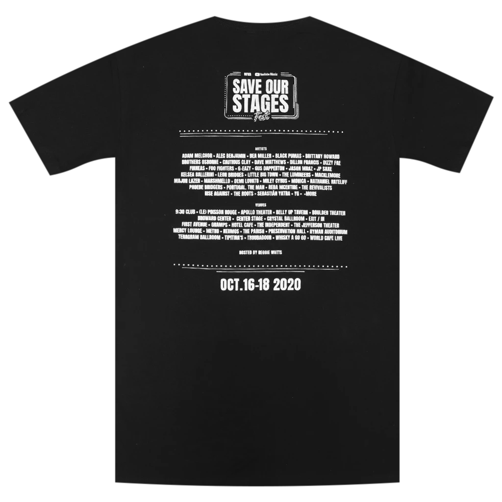 NIVA SOS Marquee T-Shirt New Merch 5 NIVA SOS Marquee T-Shirt New Merch