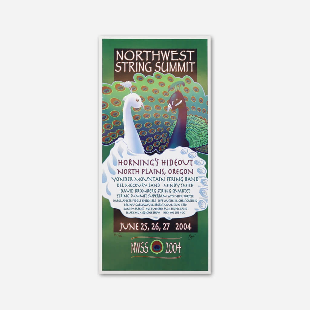 Northwest String Summit 2004 Poster New Merch 1 Northwest String Summit 2004 Poster New Merch