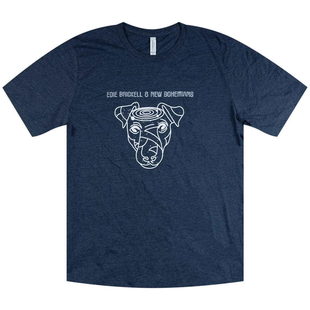 Edie Brickell & New Bohemians Rocket Tour Heather Navy T-Shirt New Merch 2 Edie Brickell & New Bohemians Rocket Tour Heather Navy T-Shirt New Merch