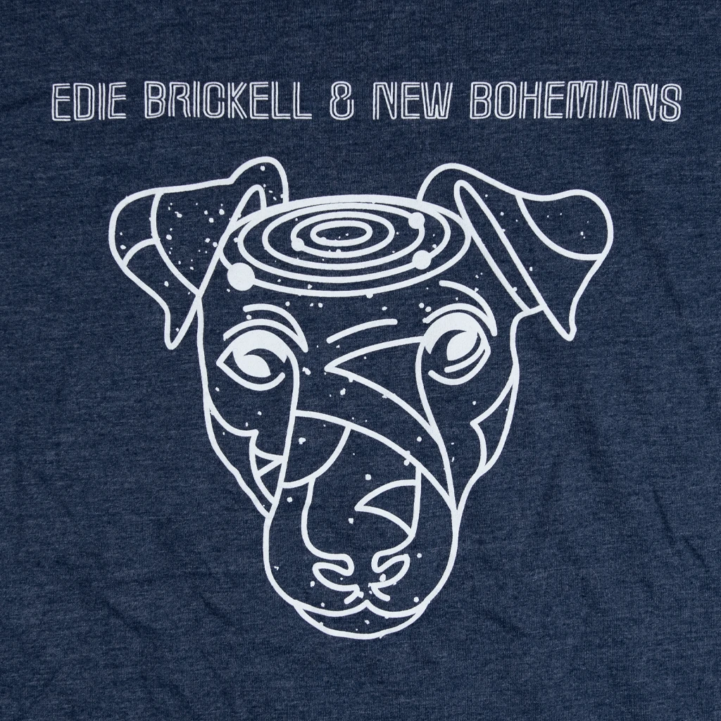 Edie Brickell & New Bohemians Rocket Tour Heather Navy T-Shirt New Merch 3 Edie Brickell & New Bohemians Rocket Tour Heather Navy T-Shirt New Merch