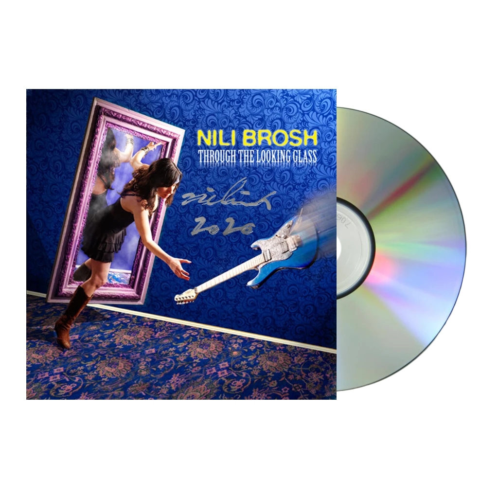 Nili Brosh Signed Through The Looking Glass CD New Merch 1 Nili Brosh Signed Through The Looking Glass CD New Merch