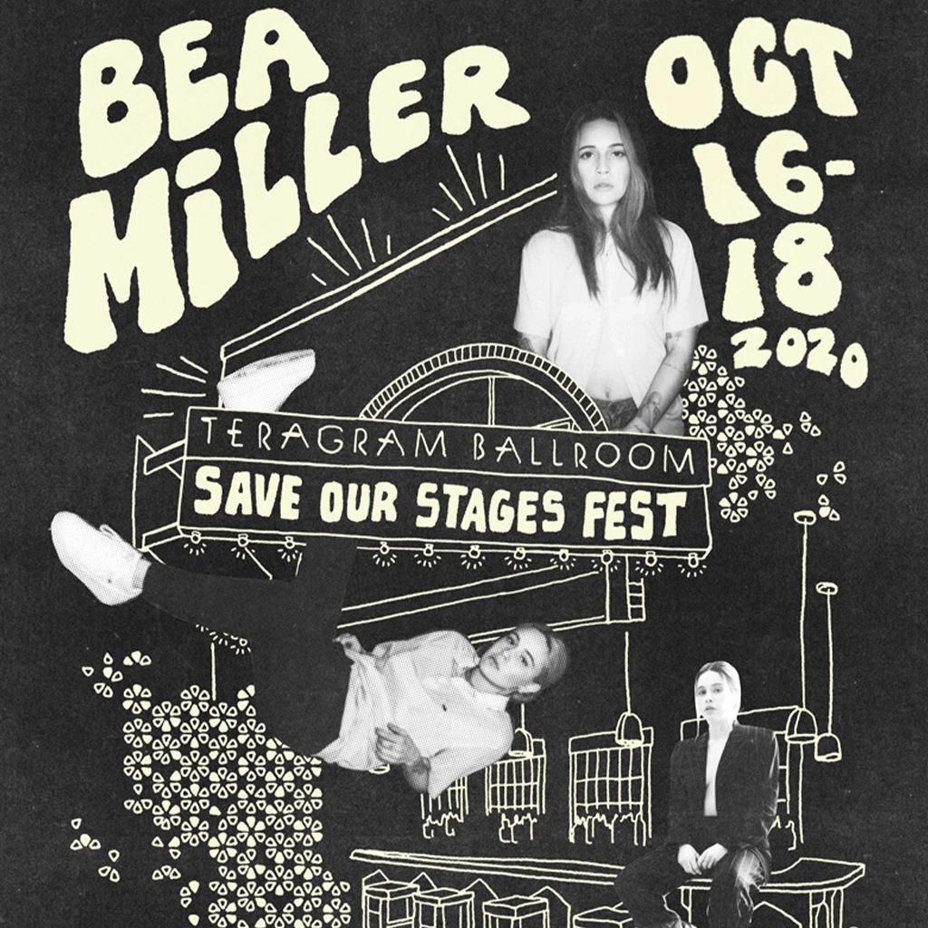 NIVA New Merch Bea Miller Live At Teragram Ballroom - Hand Screen-Printed Poster 2 NIVA New Merch Bea Miller Live At Teragram Ballroom - Hand Screen-Printed Poster
