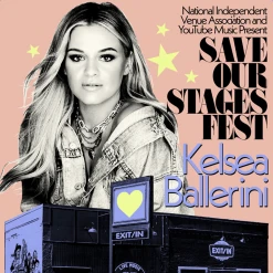 NIVA Kelsea Ballerini Live At Exit/In - Hand Screen-Printed Poster New Merch