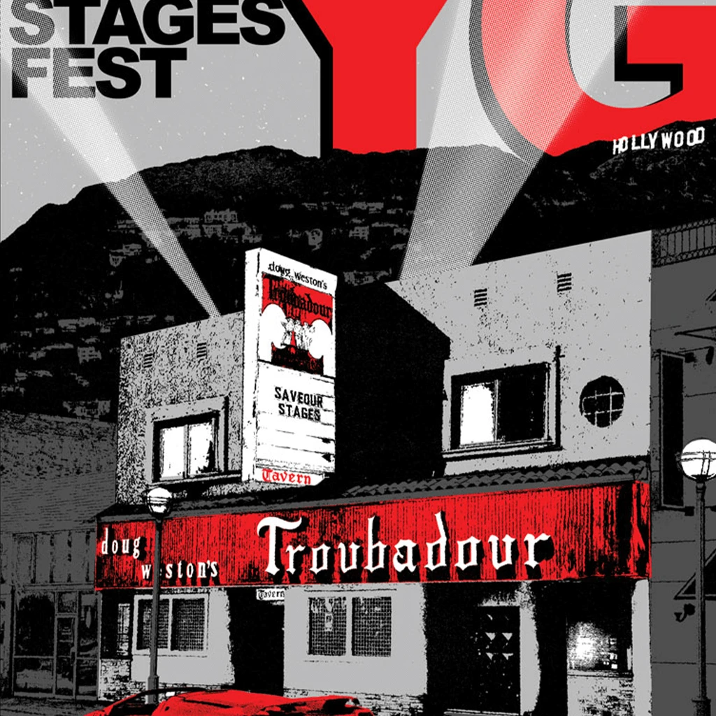 NIVA YG Live At Troubadour - Hand Screen-Printed Poster New Merch 2 NIVA YG Live At Troubadour - Hand Screen-Printed Poster New Merch