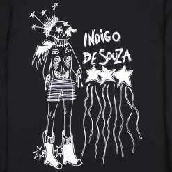 Indigo De Souza No Hands Black Long Sleeve T-Shirt