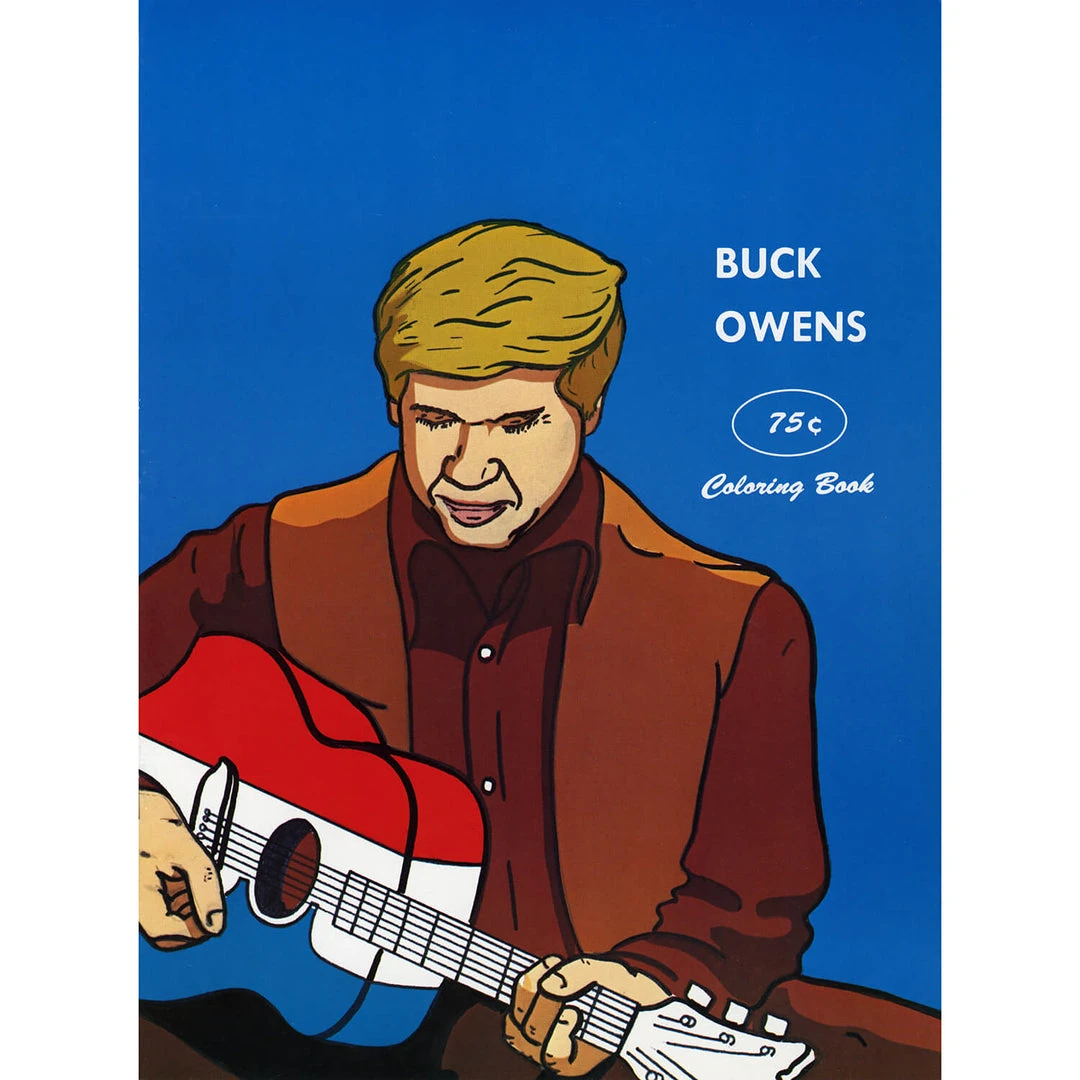 Buck Owens Coloring Book E.P. New Merch 1 Buck Owens Coloring Book E.P. New Merch