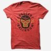 Crescent Ballroom Luchador Mask Red Tri-Blend New Merch