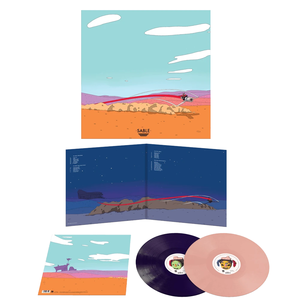 Japanese Breakfast New Merch Sable Coral & Indigo Double Vinyl 1 Japanese Breakfast New Merch Sable Coral & Indigo Double Vinyl