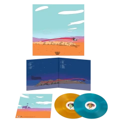 Japanese Breakfast New Merch Sable Amber & Blue Double Vinyl