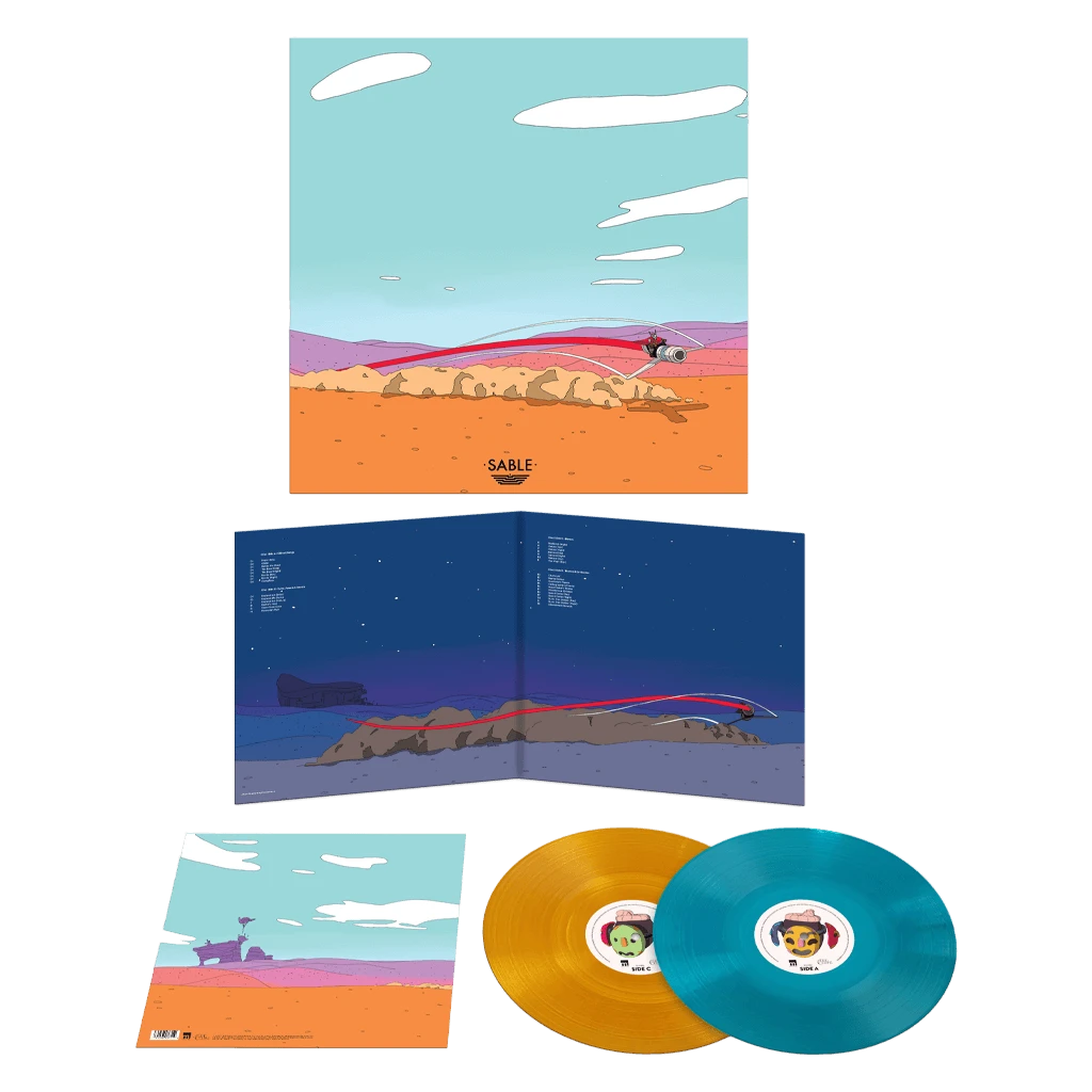 Japanese Breakfast New Merch Sable Amber & Blue Double Vinyl 1 Japanese Breakfast New Merch Sable Amber & Blue Double Vinyl