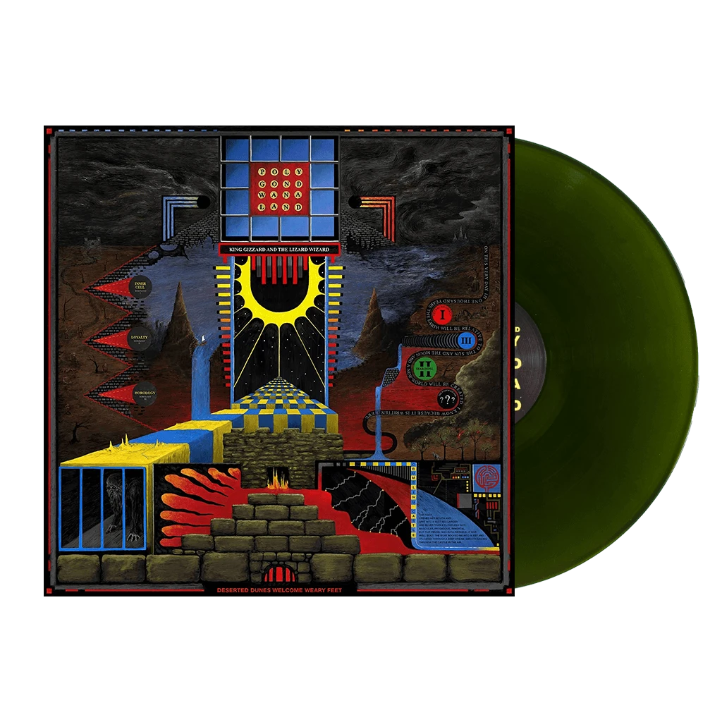 President Gator King Gizzard And The Lizard Wizard - Polygondwanaland 12" LP 1 President Gator King Gizzard And The Lizard Wizard - Polygondwanaland 12" LP