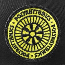 Polyrhythmics New Merch Emblem Black Snapback Hat