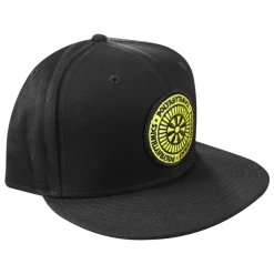 Polyrhythmics New Merch Emblem Black Snapback Hat