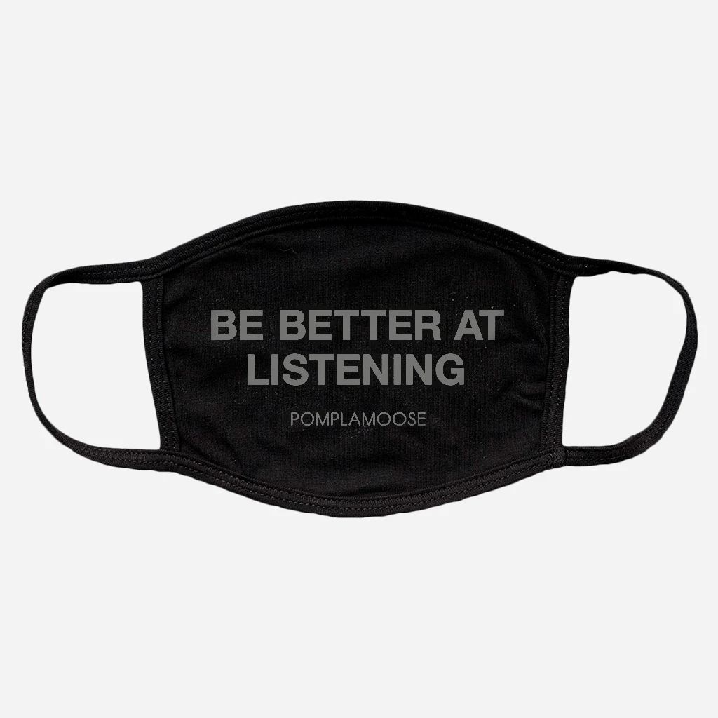 Pomplamoose New Merch Be Better Mask 1 Pomplamoose New Merch Be Better Mask