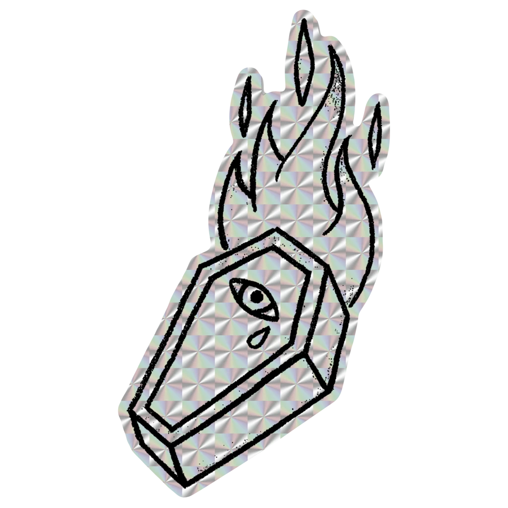 ROAR “Diamond Destroyer Of Death” Prismatic Sticker 2 ROAR “Diamond Destroyer Of Death” Prismatic Sticker