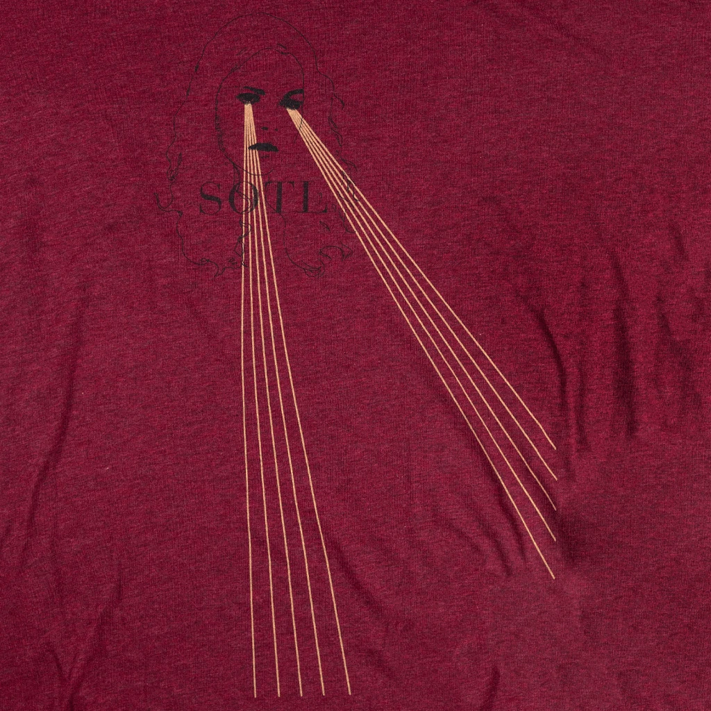 Stars Of The Lid Eye Beams Cardinal Red T-Shirt New Merch 2 Stars Of The Lid Eye Beams Cardinal Red T-Shirt New Merch