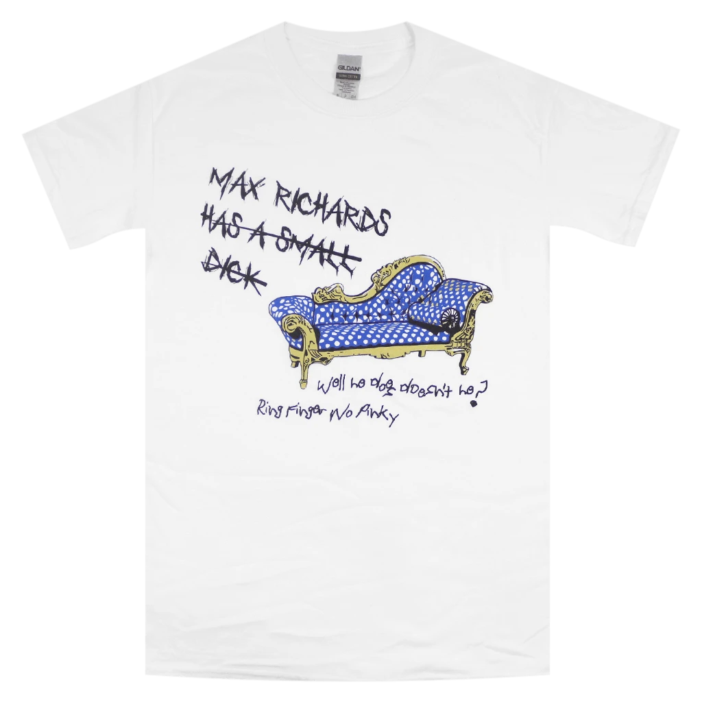 Ring Finger No Pinky Middle School Bathroom Graffiti White T-Shirt 1 Ring Finger No Pinky Middle School Bathroom Graffiti White T-Shirt