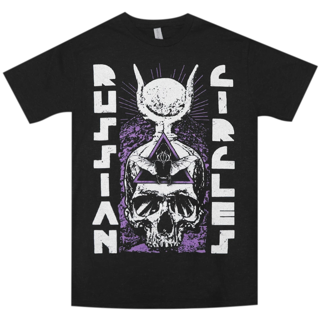 Russian Circles (Band) Scarab Black Tri-Blend New Merch 1 Russian Circles (Band) Scarab Black Tri-Blend New Merch