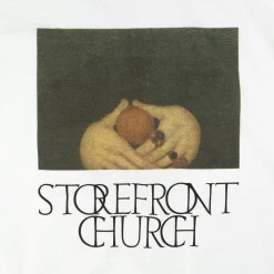 Storefront Church Hands White Long Sleeve T-Shirt New Merch