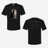 Larry Campbell & Teresa Williams New Merch Jackson Browne 2015 Tour Black T-Shirt