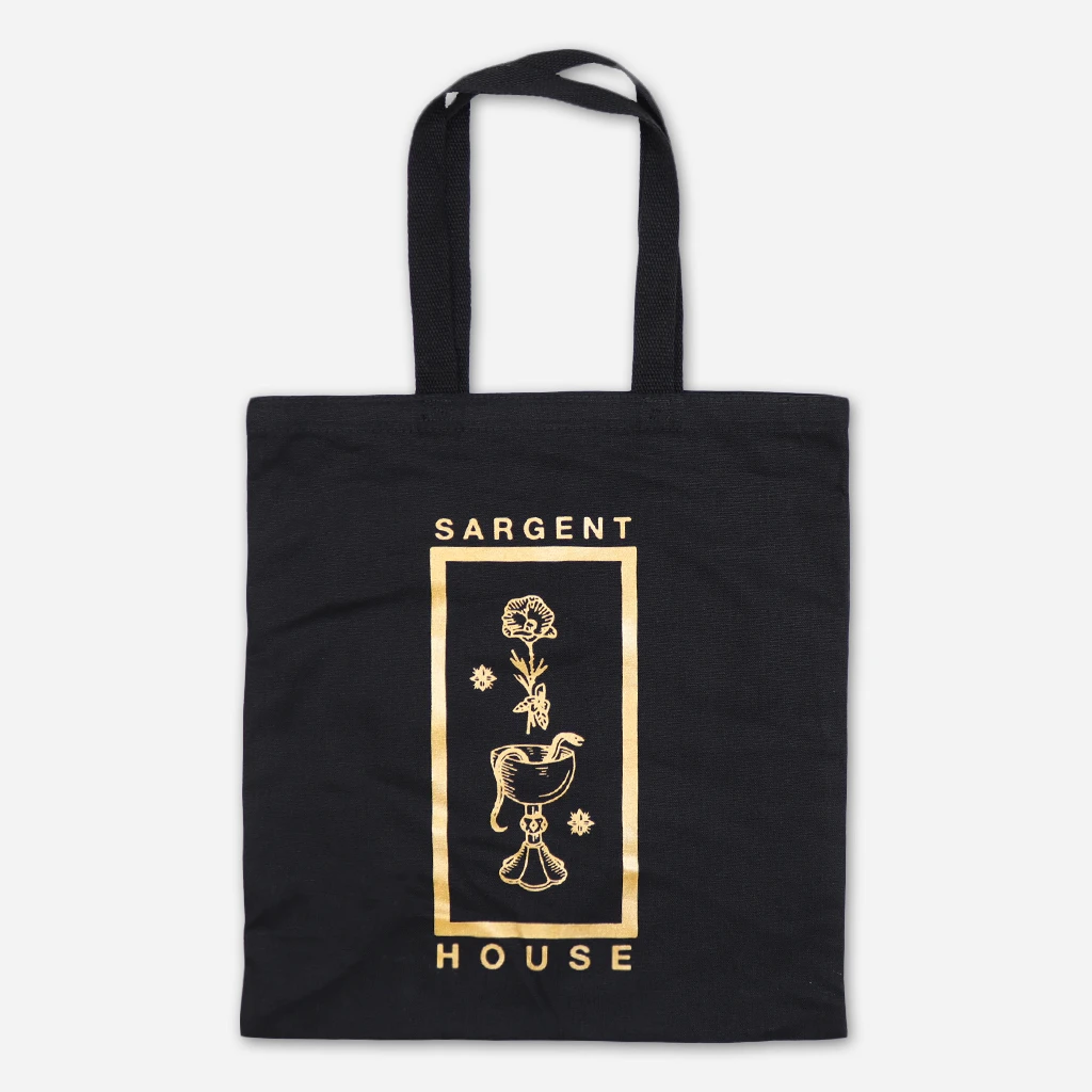 Sargent House SH Black Tote Bags 4 Sargent House SH Black Tote Bags