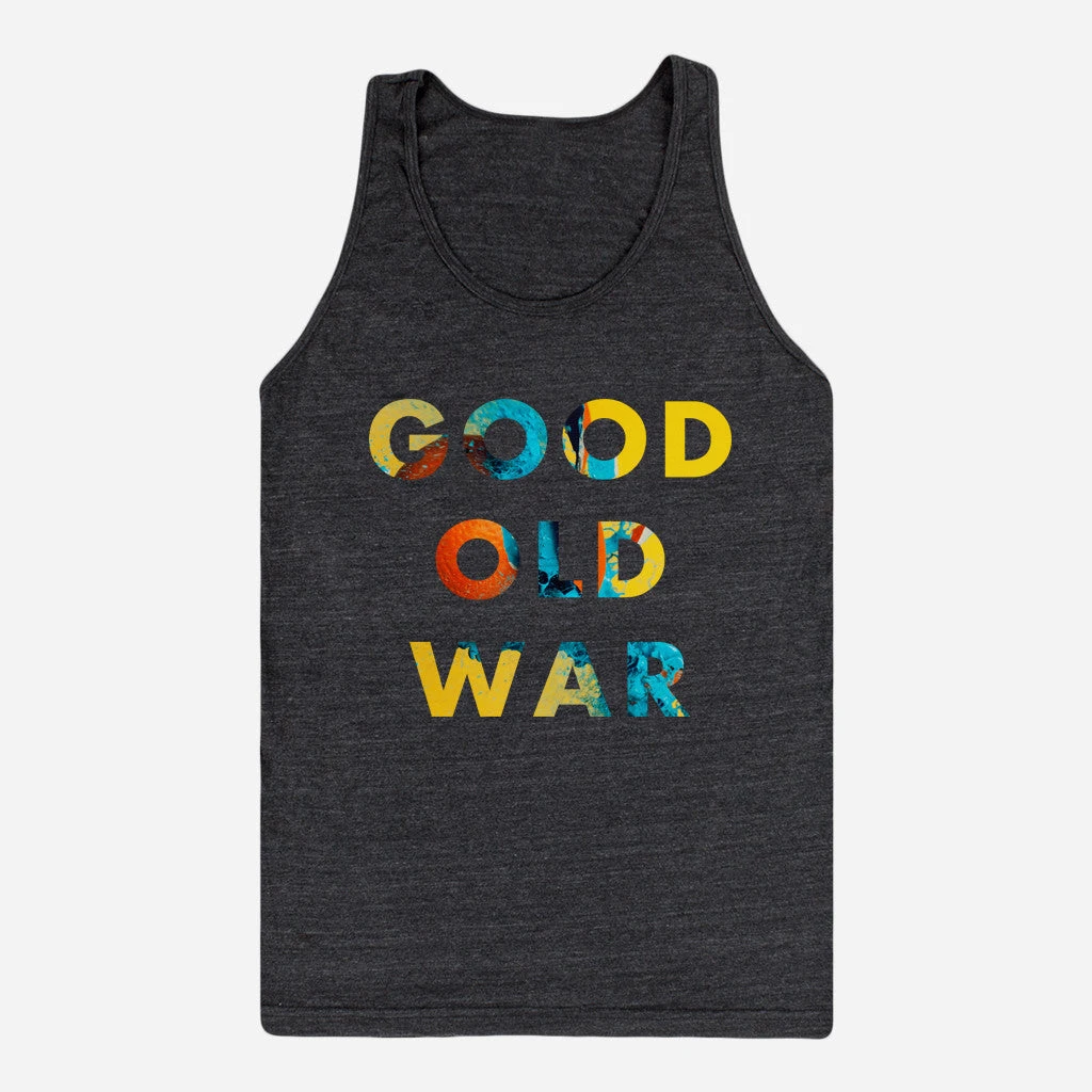 Good Old War Simple BIBS Black Tri-Blend Tank Top New Merch 1 Good Old War Simple BIBS Black Tri-Blend Tank Top New Merch