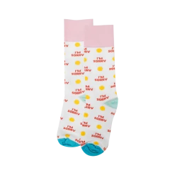 Sam Means I'm Sorry Socks New Merch
